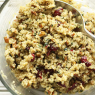 Recipe: Cranberry-Pecan Quinoa Salad
