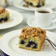 Blueberry-Walnut Coffee Cake