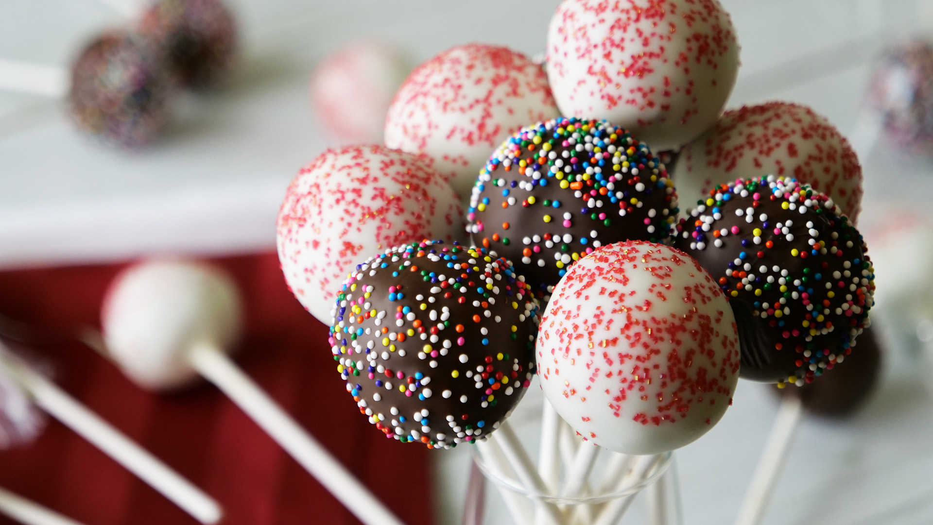 How to Make Confetti Cake Pops - Lifestyle with Leah